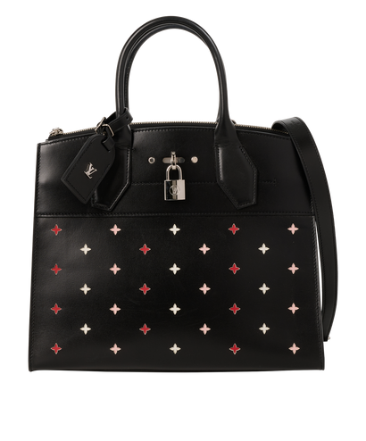 City Steamer MM, &pound;1,200, Handbags, Black, Leather, Front view